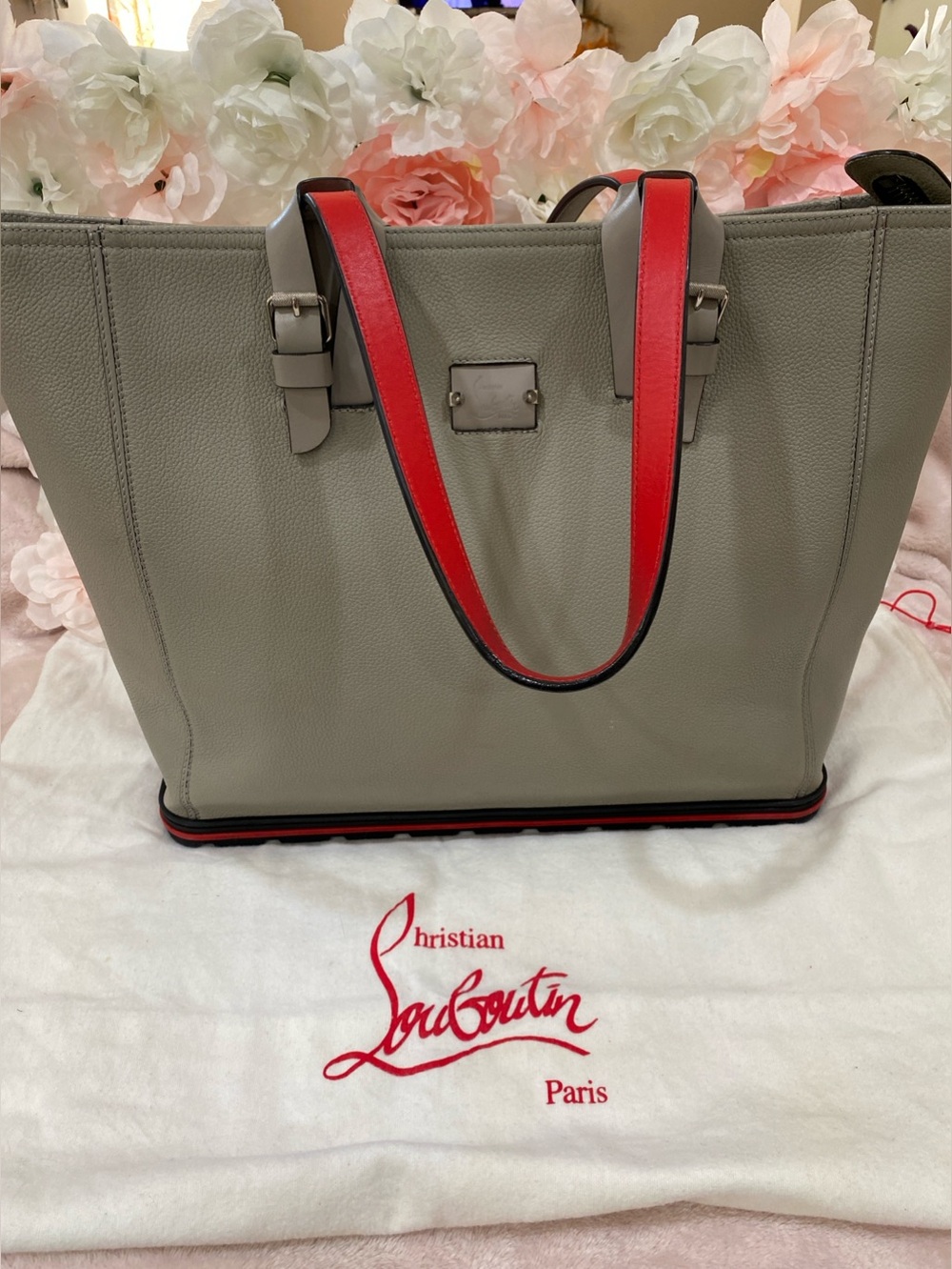 Christian Louboutin Kabiker Leather Tote